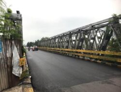 Sempat Tertunda, Jembatan Kampung Kelawi Kota Bengkulu Diperbaiki