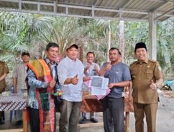 Pemkab Seluma Hibahkan Aset Kepada Umat Nasrani