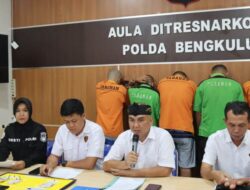 Tempo Sepekan, Polda Bengkulu Tangkap Dua Pengedar Sabu