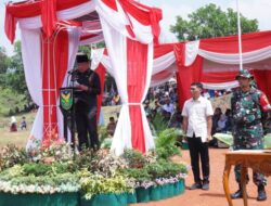 Melalui Program TMMD, Infrastruktur Talang Sebaris Dibangun