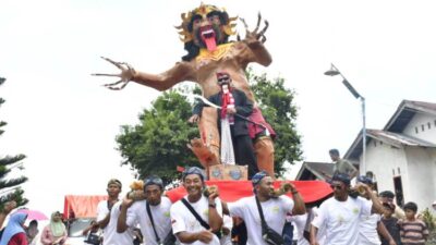 Karnaval Butoan Meriahkan Festival Bhumei Belirang Rejang Lebong