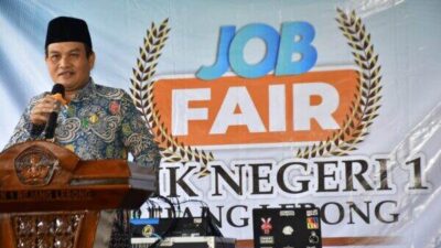 Kurangi Angka Pengangguran, SMKN 1 Rejang Lebong Gelar Job Fair