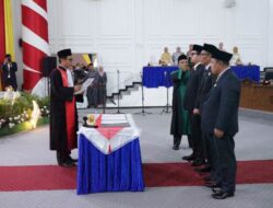 Pimpinan DPRD Kepahiang Resmi Dilantik