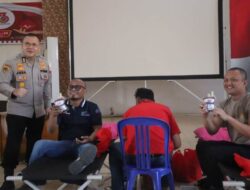 Bidhumas Polda Bengkulu Gelar Aksi Donor Darah, Diikuti Insan Pers
