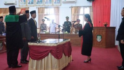 Unsur Pimpinan DPRD Seluma Resmi Dilantik