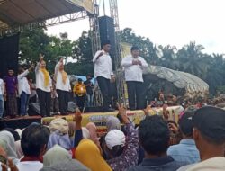 Kampanye Paslon Choirul Huda – Ramadi Dihadiri Ribuan Massa Pendukung
