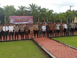 Amankan Pilkada Serentak, Polres Mukomuko Gelar Apel Pasukan