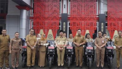5 Lurah di Bengkulu Utara Terima Kendaraan Operasional