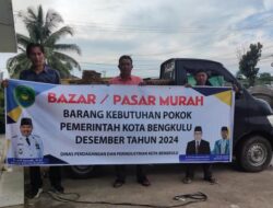 Dimulai Besok, Berikut Lokasi Bazar Murah di Kota Bengkulu
