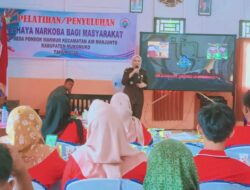 Cegah Penyalahgunaan Narkoba, Pemdes Pondok Makmur Gelar Sosialisasi