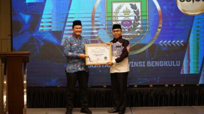 Sukses Tingkatkan Layanan Publik, Bengkulu Dapat Penghargaan dari Ombudsman