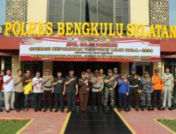 Pengamanan Nataru, Polres Bengkulu Selatan Apel Gelar Pasukan Ops Lilin Nala