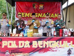 Sepajang Tahun 2024, Polda Bengkulu Ungkap 3.140 Perkara Tindak Pidana