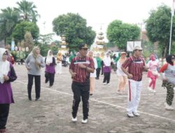 P3APPKB Bengkulu Gelar Senam Bersama Organisasi Perempuan