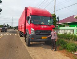 Terlindas Truk Paket JNT, Satu Orang Meninggal