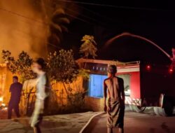 Musibah Kebakaran di Desa Air Kemang, Korban Alami Kerugian Hingga Rp 300 Juta