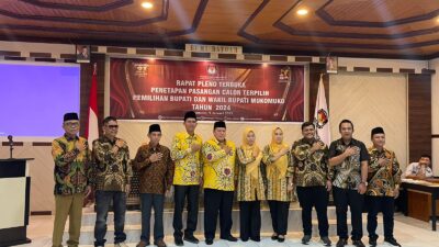 Paslon Choirul Huda – Rahmadi Resmi Ditetapkan KPU Pemenang Pilkada 2024