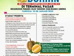Ayo Segera Ikuti Festival Durian, Pendaftaran Gratis
