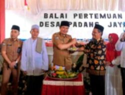 HUT ke-33 Kecamatan Padang Jaya, Momentum Membangun Bengkulu Utara