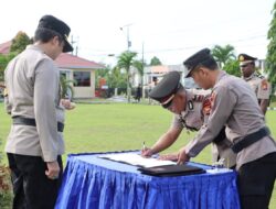 Sertijab, Kasat Intel dan Kapolsek Seluma Timur Berganti