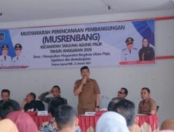 Muresbangcam Tanjung Agung Palik, Wabup Minta Masukan dari Peserta