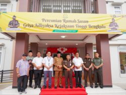Kajati Bengkulu Resmikan Rusun Griya Adhyaksa