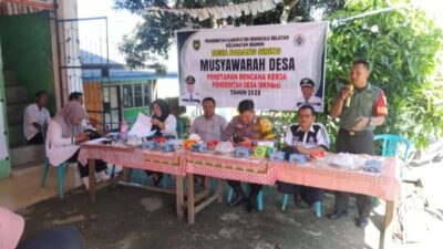 Musyawarah RKPDes Padang Siring Sepakati Program Prioritas