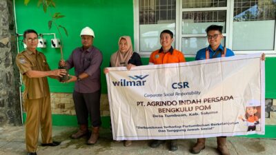 Dukung 100 Hari Kerja Bupati Seluma Terpilih, PT. AIP Salurkan Bantuan Bibit Perkebunan