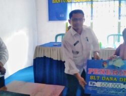 Pemerintah Desa Resno Salurkan BLT Tahap Pertama