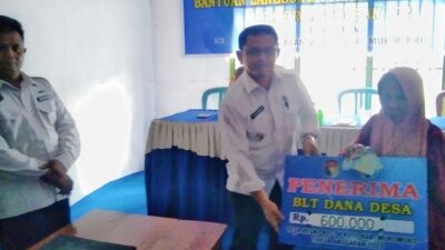 Pemerintah Desa Resno Salurkan BLT Tahap Pertama