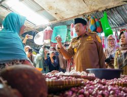 Antisipasi Lonjakan Harga Jelang Ramadan, Wagub Bengkulu Tinjau Pasar