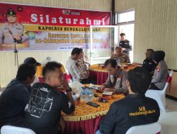 Jalin Sinergisitas, Polres Bengkulu Utara Coffe Morning Bersama Insan Pers