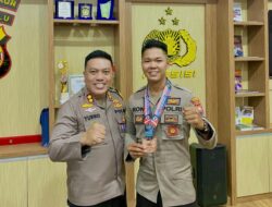 Personel Polres Kaur Raih Juara 3 di Kejuaraan Taekwondo Piala Kemenpora