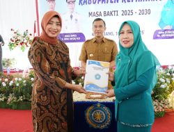 Ny Emi Nata Resmi Jabat Ketua TP PKK Kepahiang