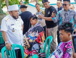 Solusi Razia Rambut, Helmi Bawa Barbershop ke Sekolah