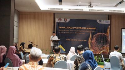 BPJS Ketenagakerjaan Gelar Sosialisasi Paritrana Award 2024