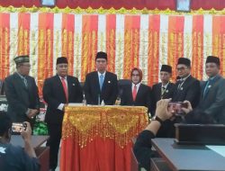 Sertijab Bupati dan Wabup Mukomuko