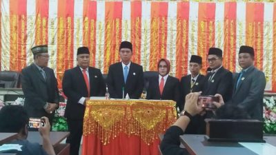 Sertijab Bupati dan Wabup Mukomuko