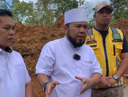 Siapkan Anggaran Rp 200 miliar, Gubernur Tinjau Lokasi Longsor Jalan Curup-Lebong
