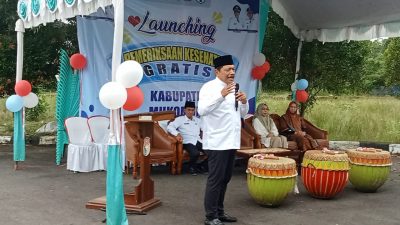Wakil Gubernur Launching Pemeriksaan Kesehatan Gratis di Mukomuko