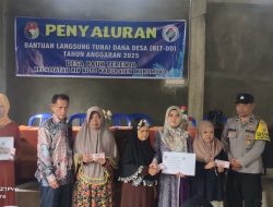 Pemdes Pauh Terunja Salurkan BLT-DD Tahap  Pertama