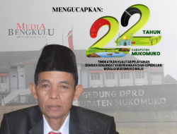 HUT Kabupaten Mukomuko ke 22 Tahun