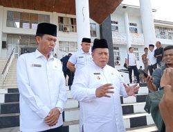 Choirul Huda dan Rahmadi Pimpin Apel Perdana
