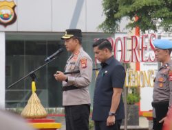Kapolres Rejang Lebong Pastikan Kesiapan Personil Amankan Perayaan Hari Raya Idul Fitri