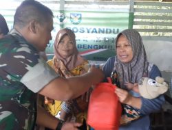 Satgas TMMD Kodim 0407 Edukasi Warga soal Posyandu