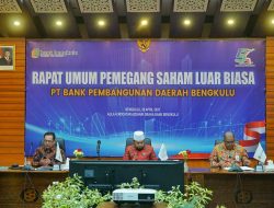 Tancap Gas! Calon Pimpinan Bank Bengkulu Diajukan ke OJK