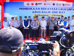 Kapolri Jelaskan Alasan Berlakukan One Way di Puncak Arus Balik Lebaran