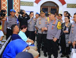 Kapolri Cek Langsung Pelayanan Arus Balik di Stasiun Tawang