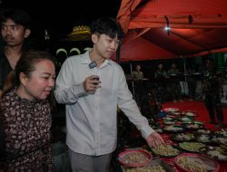Wilie Salim Pantau Dapur Makan Bersama