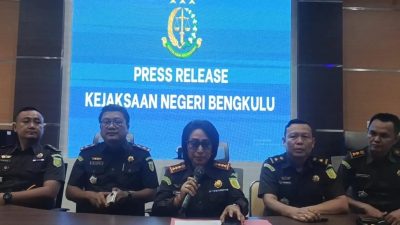 Mantan Kepala Cabang Pembantu Bank Bengkulu Ditetapkan Tersangka